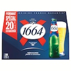 Bière Blonde 1664 5,5° - 1664 - U Express à La Rochelle Bière Blonde 1664 5,5° - 1664 en promo chez U Express La Rochelle à 9,33 €