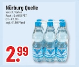 Trinkgut - Nürburg Quelle Angebot im Prospekt Nürburg Quelle bei Trinkgut im Prospekt "" für 2,99 €