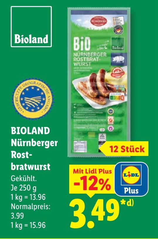 Nürnberger Rostbratwurst