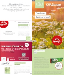 LINDA Premiumapotheke Prospekt für Mannheim: "Aktuelle Angebote", 3 Seiten, 01.09.2025 - 30.09.2025