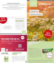 Aktueller LINDA Premiumapotheke Mannheim Prospekt "Aktuelle Angebote" mit 3 Seiten