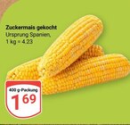 Zuckermais gekocht Angebote bei GLOBUS Mannheim für 1,69 €
