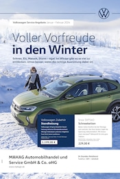Volkswagen Prospekt für München: "Wie gemacht für den Winter", 1 Seite, 01.01.2024 - 29.02.2024