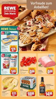 REWE Prospekt der Woche "Dein Markt" Seite 1, 17.11.2025 bis 22.11.2025 für Goslar Aktueller REWE Prospekt "Dein Markt" Seite 1 von 30 Seiten für Goslar
