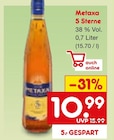 5 Sterne Angebote von Metaxa bei Netto Marken-Discount Straubing für 10,99 €