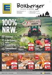 EDEKA Prospekt für Willingen (Upland) mit 24 Seiten EDEKA Prospekt für Willingen (Upland): "Aktuelle Angebote", 24 Seiten, 12.05.2025 - 17.05.2025