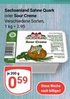 Aktuelles Sahne Quark oder Sour Creme Angebot bei GLOBUS in Erfurt ab 0,59 €