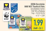 Aktuelle Thunfisch Angebote bei diska in Leipzig Aktuelles WWF MSC Thunfisch Filets Angebot bei diska in Leipzig ab 1,99 €