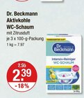 Aktivkohle WC-Schaum im Angebot bei V-Markt in Regensburg Aktivkohle WC-Schaum Angebote von Dr. Beckmann bei V-Markt Regensburg für 2,39 €