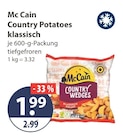 Country Potatoes klassisch Angebote von McCain bei V-Markt Kaufbeuren für 1,99 €