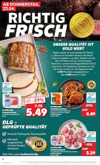 Gulasch im Kaufland Prospekt "Aktuelle Angebote" mit 54 Seiten (Magdeburg)