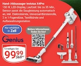 Aktuelle Staubsauger Angebote bei GLOBUS in Bochum Aktuelles Hand-/Akkusauger Invictus X4Pro Angebot bei GLOBUS in Bochum ab 99,99 €