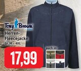 Herren-Fleecejacke im Angebot bei Kaufhaus Stolz in Bremerhaven Herren-Fleecejacke Angebote von Tony Brown bei Kaufhaus Stolz Bremerhaven für 17,99 €