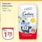 Gelierzucker Angebote von Südzucker bei GLOBUS Wolfenbüttel für 1,29 €