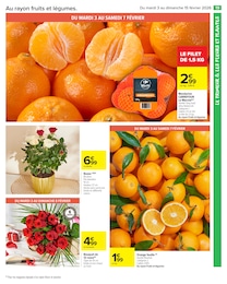 Prix et réduction Oranges dans le prospectus Carrefour Market en cours Offre Oranges dans le catalogue Carrefour Market du moment à la page 21
