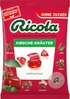 Bonbon, Kirsche Kräuter von Ricola für 2,35 € bei dm-drogerie markt im Angebot Bonbon, Kirsche Kräuter von Ricola im aktuellen dm-drogerie markt Prospekt