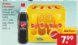 Limonaden Angebote von Sinalco bei Netto Marken-Discount Haiger für 7,99 €