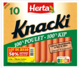 Knackis poulet - Herta - Lidl à Amiens Knackis poulet - Herta en promo chez Lidl Amiens à 2,59 €