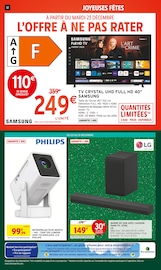 Télévision Angebote im Prospekt "30€ OFFERTS EN BONS D'ACHAT SUR LE RAYON ALCOOLS" von Intermarché Super auf Seite 32
