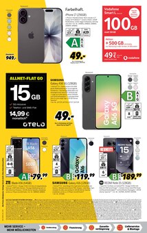 Handy im MEDIMAX Prospekt "WARM ANZIEHEN, COOL SHOPPEN" mit 11 Seiten (Bottrop)