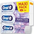 Dentifrice 3D White Advanced Luxe Perfection Blancheur Avancée - ORAL B en promo chez Intermarché Express Dentifrice 3D White Advanced Luxe Perfection Blancheur Avancée - ORAL B dans le catalogue Intermarché Express