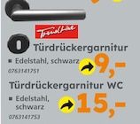 Türdrückergarnitur im Angebot bei Globus-Baumarkt in Lehrte Türdrückergarnitur Angebote von TrendLine bei Globus-Baumarkt Lehrte für 9,00 €