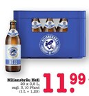 Aktuelle Bier Angebote bei E center in Mannheim Aktuelles Hell Angebot bei E center in Mannheim ab 11,99 €