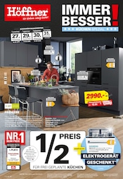 Aktueller Höffner Möbel & Einrichtung Prospekt in Kiel und Umgebung, "KÜCHEN SPEZIAL!" mit 20 Seiten, 24.12.2025 - 20.01.2026