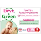 Couches hypoallergéniques - LOVE & GREEN en promo chez Carrefour Market Bordeaux à 18,15 €
