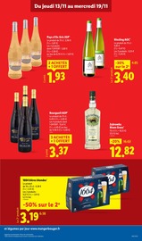 Vodka Angebote im Prospekt "LES SEMAINES CASHBACK" von Lidl auf Seite 15