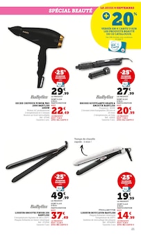 Promotion Tondeuse Électrique dans le prospectus Hyper U, valable du 02/09/2025 au 14/09/2025 Promo Tondeuse Électrique dans le catalogue Hyper U du moment à la page 21