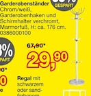 Garderobenständer Angebote bei Opti-Megastore Waiblingen für 29,90 €