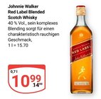 Red Label Blended Scotch Whisky im Angebot bei GLOBUS in Trier Red Label Blended Scotch Whisky Angebote von Johnnie Walker bei GLOBUS Trier für 10,99 €