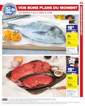 Promos Faux filet dans le catalogue "LE MOIS À VOS MARQUES, PRÊTS, PARTEZ !" de Carrefour à la page 29