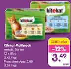 Multipack im Angebot bei Netto Marken-Discount in Bruchsal Multipack Angebote von Kitekat bei Netto Marken-Discount Bruchsal für 3,49 €