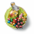 Sitzhase mit Schleife von Favorina im aktuellen Lidl Prospekt für 2,19 €