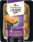 Nems crevette et crabe + sauce nuoc mam - TRADITION D'ASIE dans le catalogue Intermarché Super