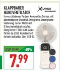 Klappbarer Handventilator im Angebot bei Marktkauf in Duisburg Klappbarer Handventilator Angebote von XLayer bei Marktkauf Duisburg für 7,99 €