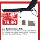 Herbrügger Unna - Alu-Dreibeinliege XXL Angebot im Prospekt Alu-Dreibeinliege XXL bei Herbrügger im Unna Prospekt für 79,99 €