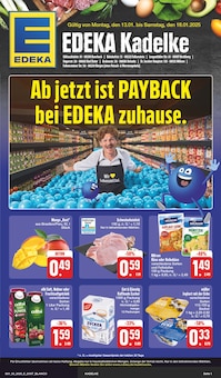 EDEKA Prospekt Wir lieben Lebensmittel! mit  Seiten in Falkenstein (Vogtland) und Umgebung