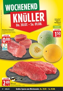 Schweinefilet im EDEKA Prospekt "Aktuelle Angebote" mit 24 Seiten (Moers)