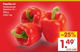 Netto Marken-Discount Schmalkalden - Paprika rot Angebot im Prospekt Paprika rot bei Netto Marken-Discount im Schmalkalden Prospekt für 1,49 €