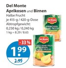 Aprikosen Halbe Frucht von Del Monte im aktuellen V-Markt Prospekt für 1,99 €