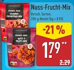 Nuss-Frucht-Mix von Trader Joe's für 1,79 € bei ALDI Nord im Angebot Nuss-Frucht-Mix von Trader Joe's im aktuellen ALDI Nord Prospekt