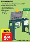 Gartenhocker Angebote bei Thomas Philipps Bünde für 9,99 €
