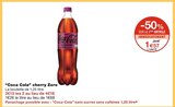 Coca Cola cherry Zero - Coca Cola en promo chez Monoprix Orléans à 1,57 €