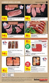 Promos Viande dans le catalogue "-60% DE REMISE IMMÉDIATE SUR LE 2ÈME" de Intermarché Super Viande en promo dans le catalogue Intermarché Super à la page 7