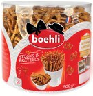 Sticks & Bretzels - Boehli - Intermarché Hyper Sticks & Bretzels - Boehli à 2,89 € dans le catalogue Intermarché Hyper