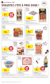 Promos Viande dans le catalogue "-50% DE REMISE IMMÉDIATE SUR LE 2ÈME" de Intermarché Express Viande en promo dans le catalogue Intermarché Express à la page 6