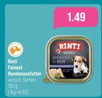 Feinest Hundennassfutter im toom Baumarkt Prospekt Feinest Hundennassfutter von Rinti im aktuellen toom Baumarkt Prospekt für 1,49 €